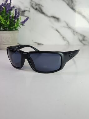 COSTA Sunglasses Fantail, Black Polarized Men's Shade 06S9006